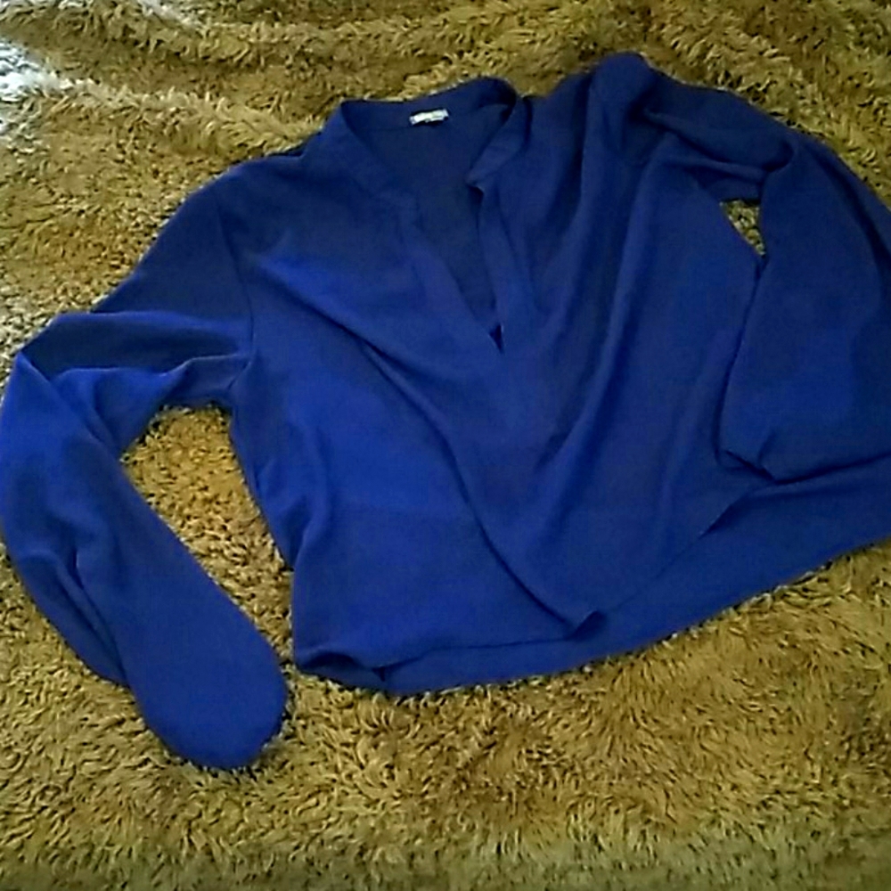 Blue blouse
